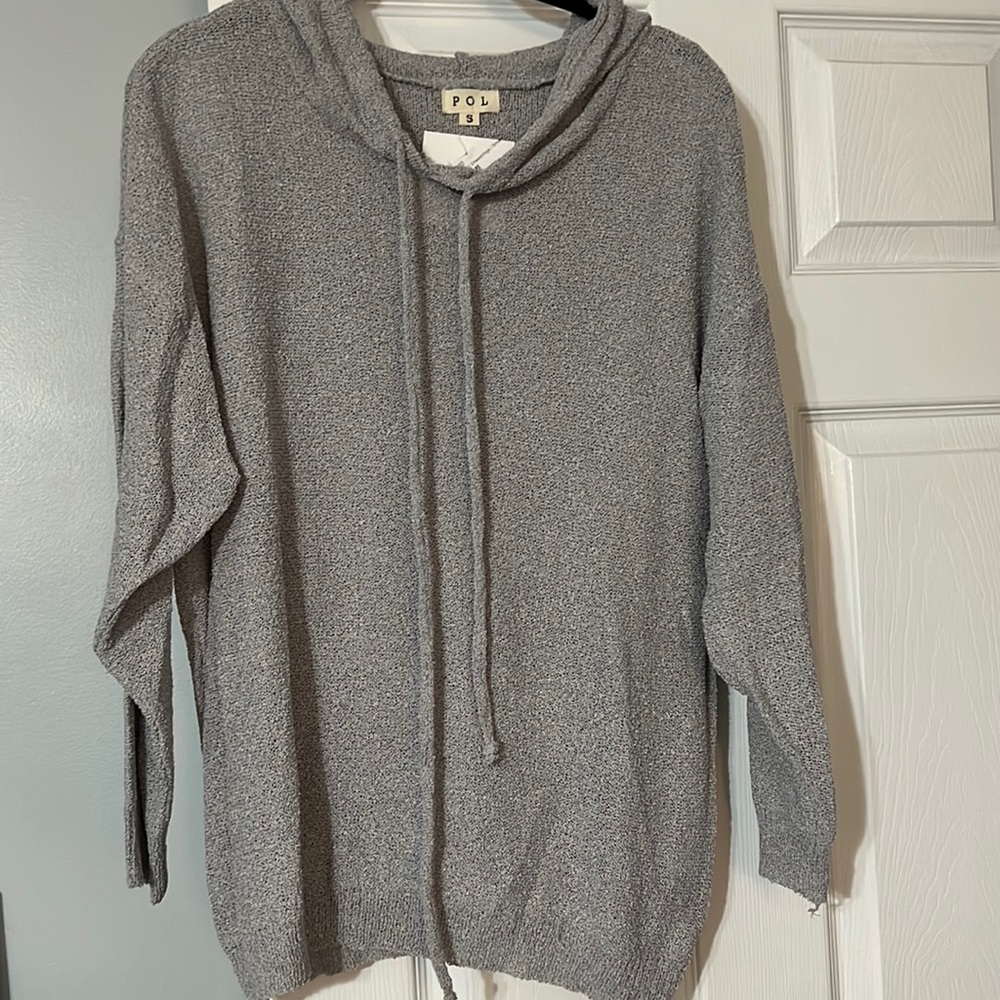 NWT Pol lightweight knit hoodie